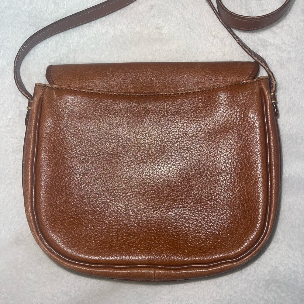 Brown Leather Burberrys Crossbody - Picture 3 of 16